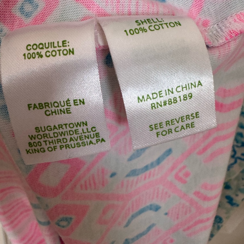 Lilly Pulitzer Medium Adrianna Dress in What a Lovely Place - Picture 3 of 5